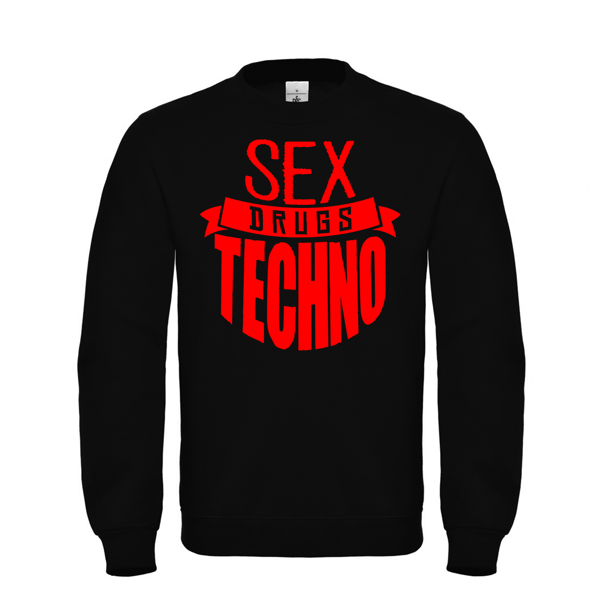 Bild von SEX DRUGS TECHNO - SWEATER